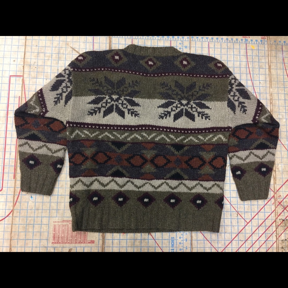 Timberland Handknit Wool Sweater Medium View 5
